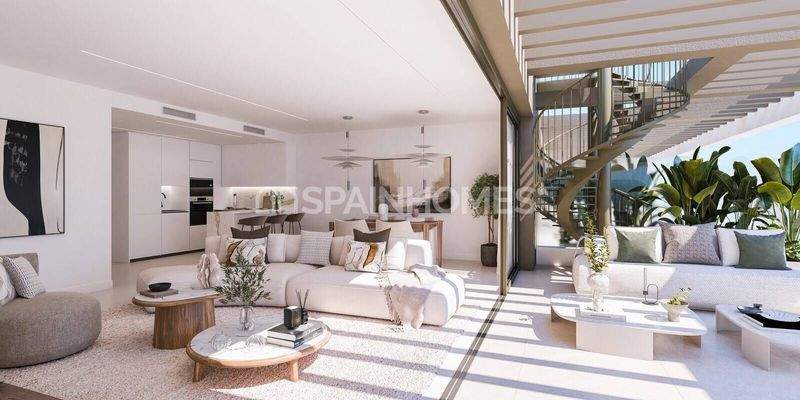Apartments in a Complex with Rich Amenities in Estepona Malaga
