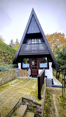 Finnhütte Eingang