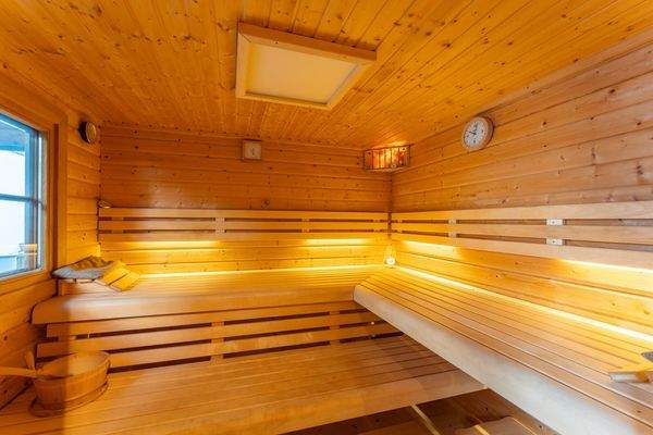 Außenbereich - Sauna