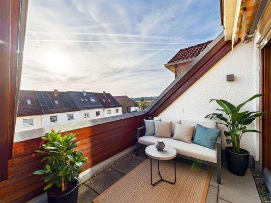 Einrichtungsvorschlag: Loggia