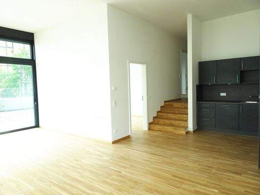 Wohnen Blick in Kochbereich