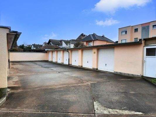 Garagenzeile mit Ihrer Garage