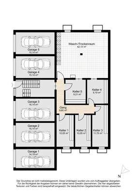 Grundriss Kellergeschoß