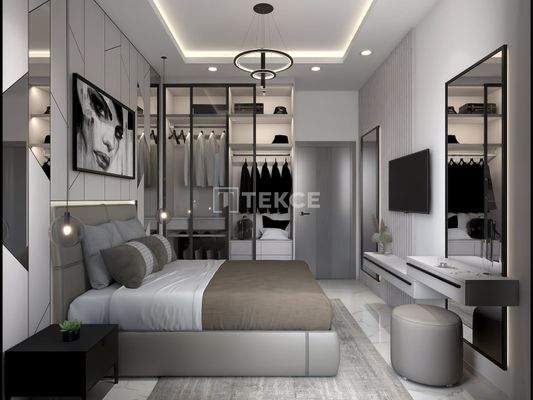 Centrally Located Apartment Near the Beach in Mahmutlar, Alanya