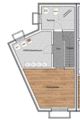 Kellergeschoss REH 3