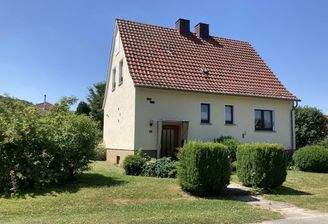 Blick aufs Haus von Norden