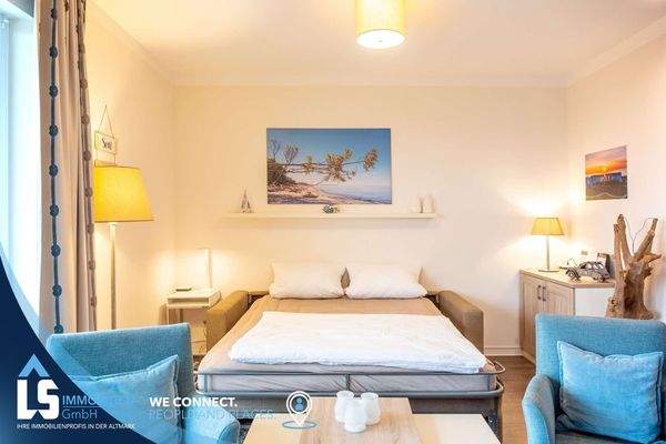 Schlafcouch 1,60 m x 2,00 m im Wohnzimmer