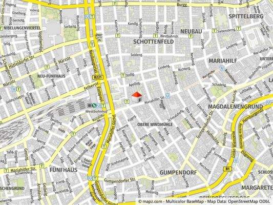 Geolyzer Kartenausschnitt