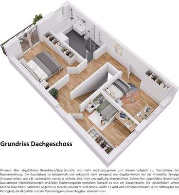 Grundriss Dachgeschoss
