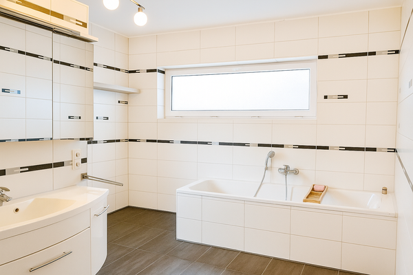 Badezimmer im Obergeschoss