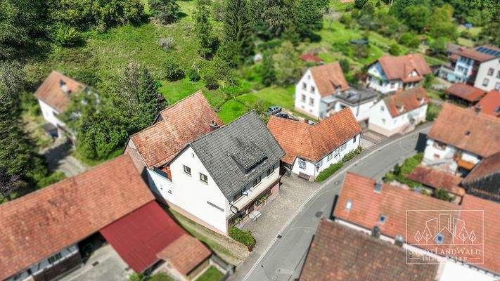 Luftaufnahme Anwesen