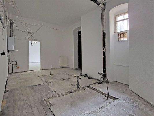 Fläche Küche und WC