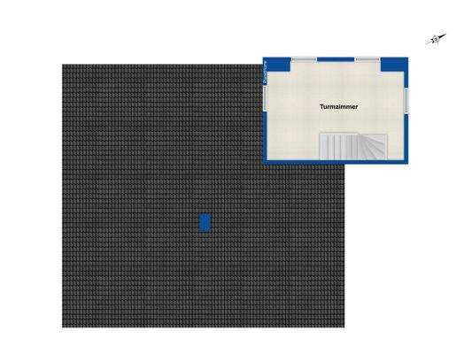Grundriss Turmzimmer