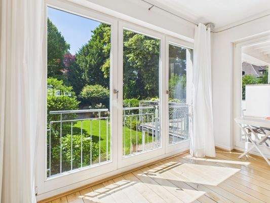 Ausblick vom Essbereich