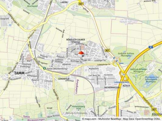 Geolyzer Kartenausschnitt