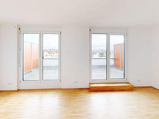 Zugang zur Dachterasse