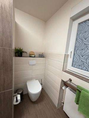 WC im Erdgeschoss