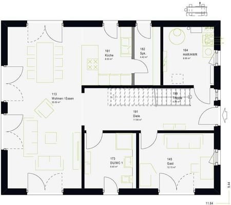 Grundriss EG