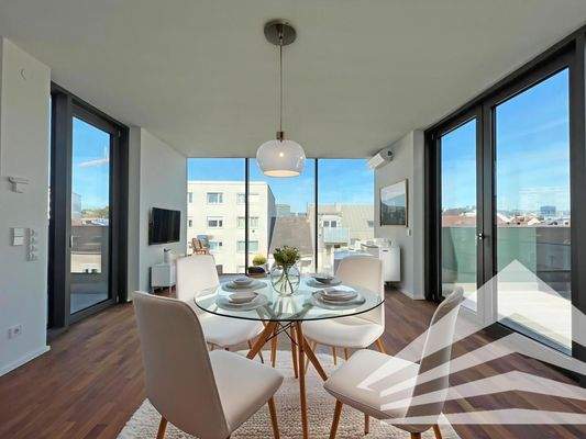 Essbereich | Küche Mustermöblierung