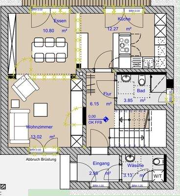 Grundriss Erdgeschoß