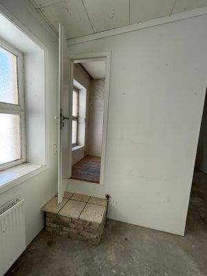 Zugang Abstellraum Werkstatt