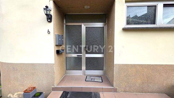 Eingangsbereich des Hauses 