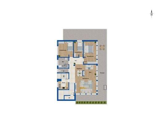 Grundriss OG Nebenhaus