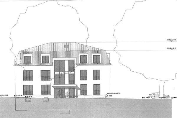 Ansicht Nord-Ost Straßenseite