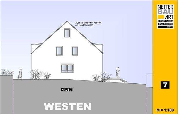 Ansicht Westen 7 Studio
