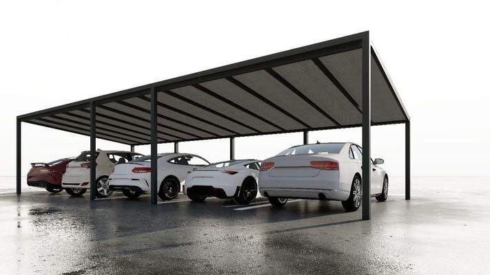 Carport-Stellplätze (KI-generiert)