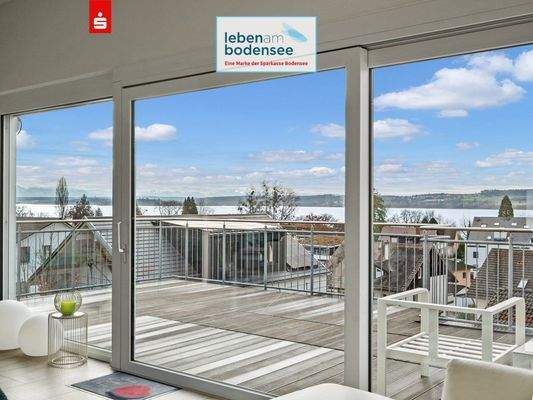 Seesicht aus dem Wohnbereich