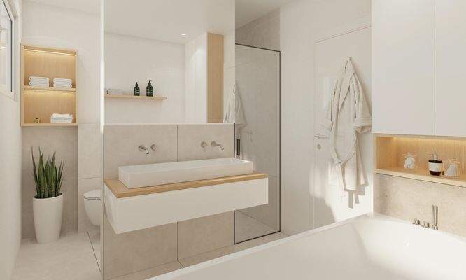 Visualisierung Badezimmer