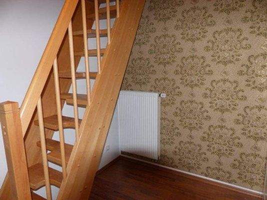 Treppe zum Dachausbau