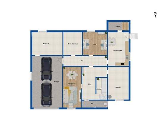 Grundriss Untergeschoss