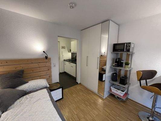 Wohnzimmer mit Schrank