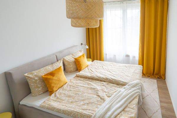 Schlafzimmer Musterwohnung