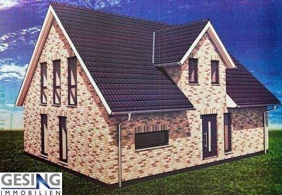 Visualisierung des projektierten Einfamilienhauses