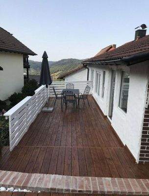 Balkon der Hauptwohnung