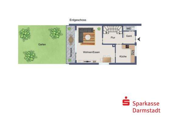 Grundriss Erdgeschoss