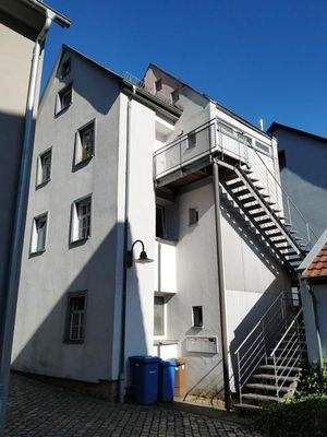 Ansicht Rückseite des Gebäudes