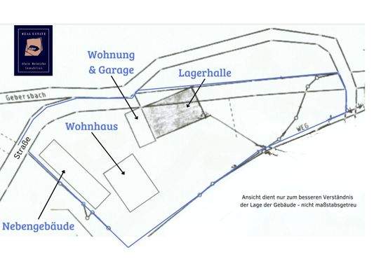 Lageplan Gebäude