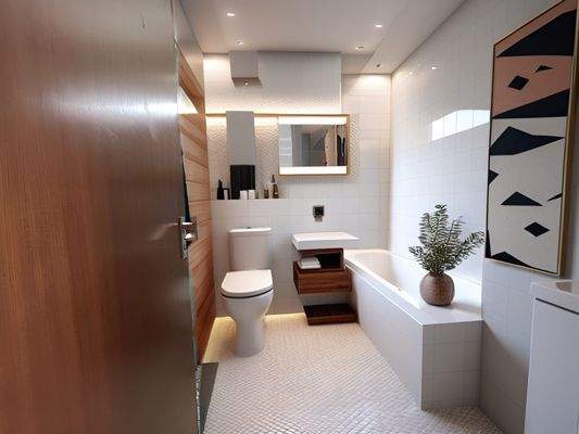 Einrichtungsbeispiel (KI) Bad