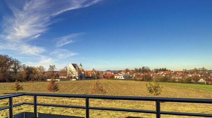 Blick zum Kißlegger Alten Schloss