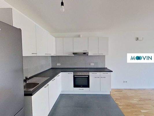 Voll ausgestattete Einbauküche