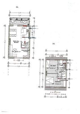 Grundriss Obergeschoss - Dachgeschoss