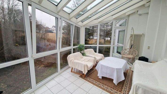 großer Wintergarten