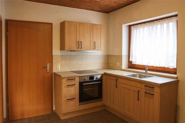 Küche - virtually staged