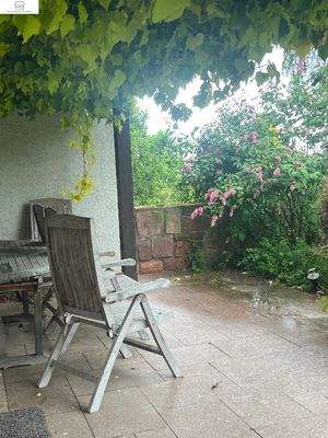 Teilansicht Terrasse EG Wohnzimmer