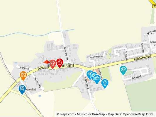 Geolyzer Kartenausschnitt