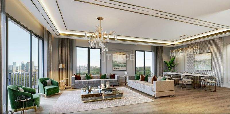 Spacious Apartments in Istanbul Basaksehir with Swimming Pool